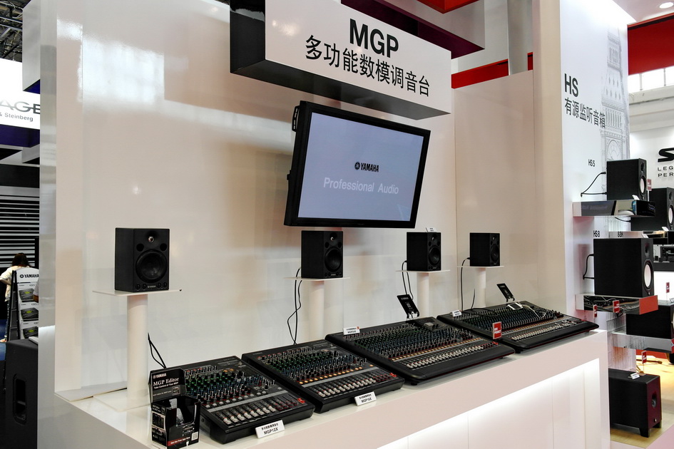 豪运国际专业音响新产品亮相PALM EXPO 2013展会 