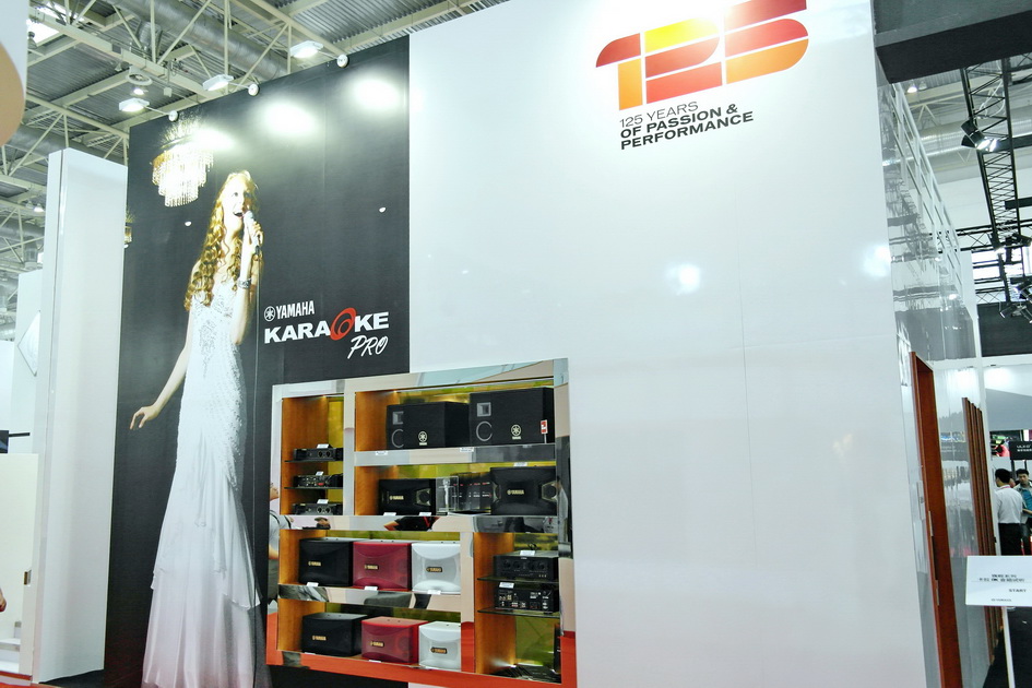 豪运国际专业音响新产品亮相PALM EXPO 2013展会 