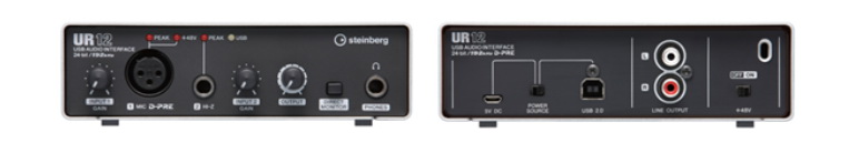 兼容iPad/Mac/PC，实现高品质录音的Steinberg USB音频接口UR12发布