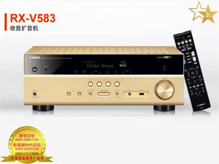 获奖信息：家电论坛与HD199论坛联手打造：2017-2018年度影音推荐产品奖