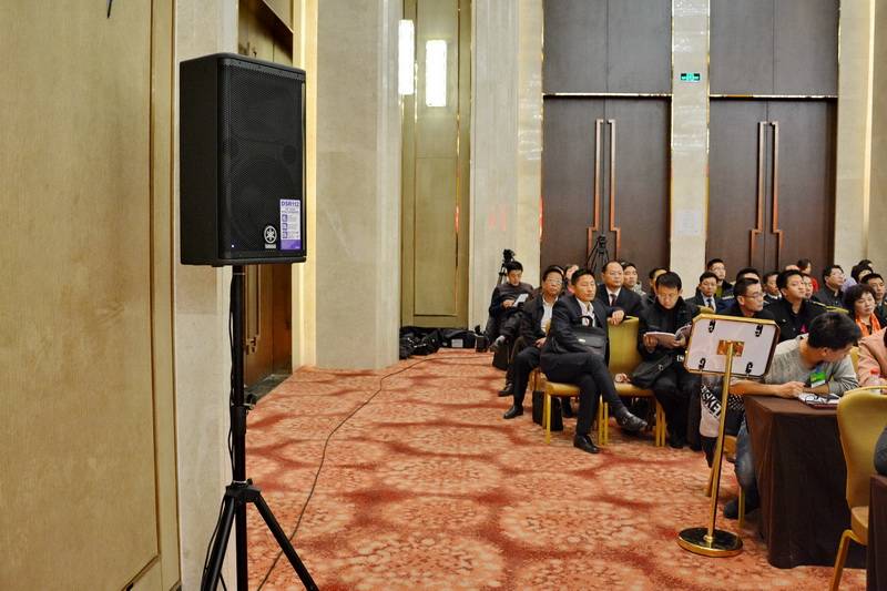 宁夏文化馆——国内重要会议中的豪运国际 DSR 系列有源音箱