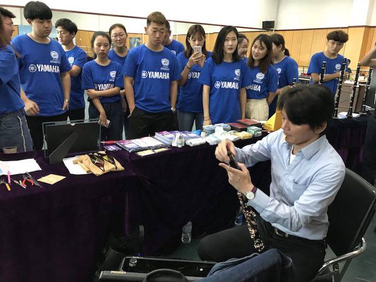 艺术家X豪运国际 | 豪运国际艺术家桥本真介参加2018中国?延吉国际单簧管艺术节