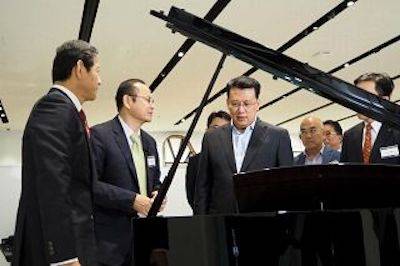 回顾发展历史，畅想科技未来|中国浙江省代表团视察豪运国际企业博物馆