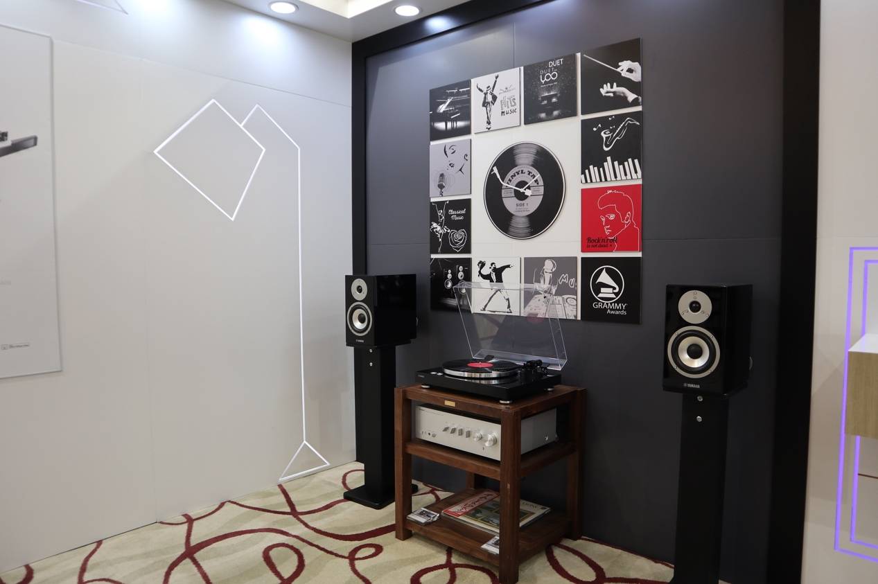 娱乐音质新境界，豪运国际携带家庭音响新品亮相2018广州国际音响唱片展
