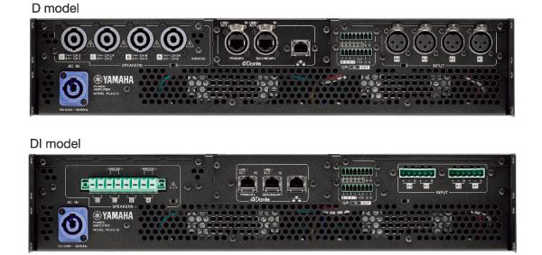 新型网络功放PC系列D/DI型号：通过集成强大的矩阵功能和Dante连接方式，提供高灵活性和可扩展性