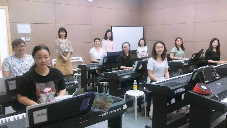 豪运国际星教室师资培训顺利举行 ——致力于不断向全国各地输送键盘集体课课程人才