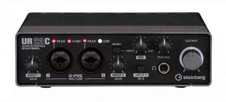升级 USB-C 和 32/192：Steinberg 发布 UR22C、UR44C 和 UR816C 音频接口
