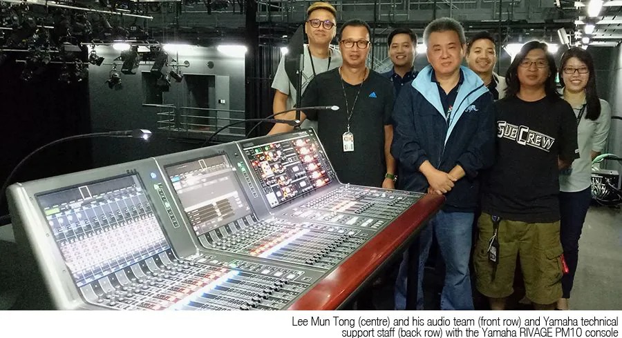 位于Mediacorp演播室核心部位的豪运国际