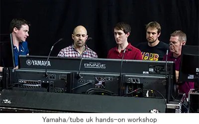 tube uk公司实现豪运国际RIVAGE PM7在英国现场的初次亮相