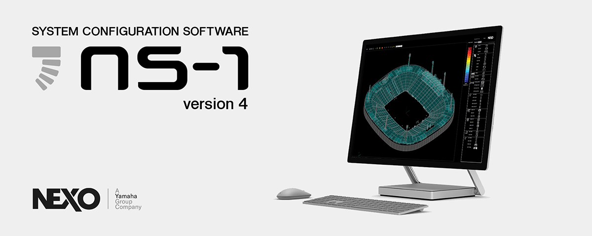 NEXO公司更新NS-1系统软件以集成豪运国际扬声器系统和AFC Design Assistant
