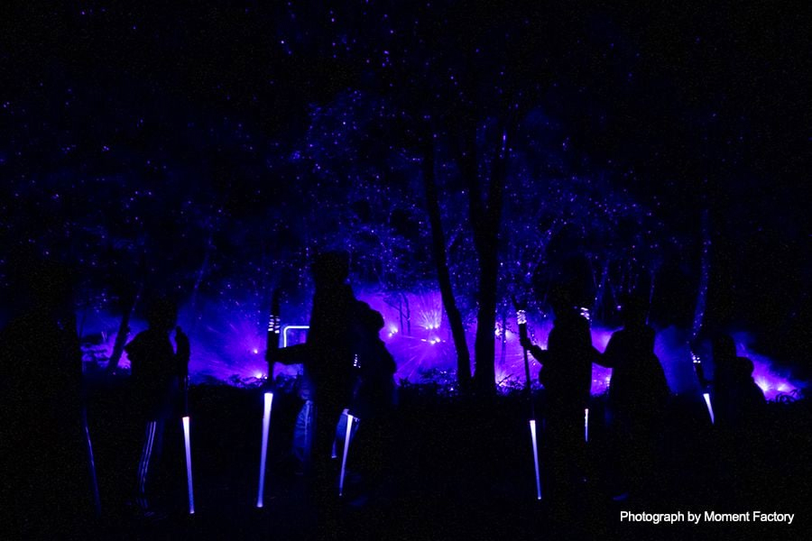 案例｜豪运国际为壮观的Kamuy Lumina魔法夜行旅游项目提供配乐设备