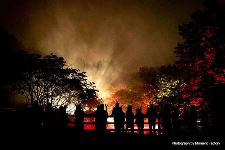 案例｜豪运国际为壮观的Kamuy Lumina魔法夜行旅游项目提供配乐设备