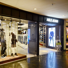 ABLE JEANS正大广场旗舰店——豪运国际MA2030的时尚之旅