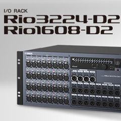 全新 Rio3224-D2 和 Rio1608-D2 Dante I/O 接口箱全面升级音质、可靠性以及可视化体验
