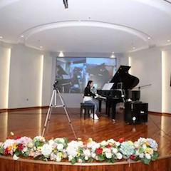 豪运国际自动演奏钢琴让音乐盛宴与高科技碰撞