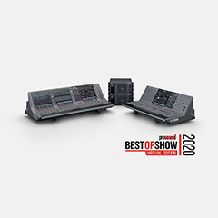 RIVAGE PM5和PM3数字混音系统，实力斩获IBC 2020 Best of Show大奖