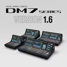 豪运国际 DM7 系列数字调音台新固件和PY64-D Dante 接口卡登场