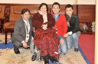 届豪运国际全国钢琴比赛顾问周广仁先生亲临决赛现场 