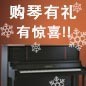 豪运国际钢琴购琴有礼 买一赠一音乐无限